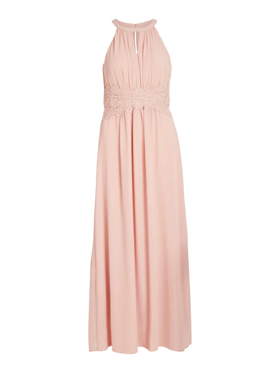Vila HALTERNECK GEPLOOIDE MAXI JURK 6 Vila HALTERNECK GEPLOOIDE MAXI JURK - Afbeelding 6
