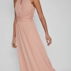 Vila HALTERNECK GEPLOOIDE MAXI JURK 8 Vila HALTERNECK GEPLOOIDE MAXI JURK -Goedkope Fraaie Mod Winkel 14052647 MistyRose 1038601 006