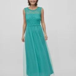 Vila KANTEN MAXI JURK 9 Vila KANTEN MAXI JURK -Goedkope Fraaie Mod Winkel 14052673 Alhambra 1038645 005