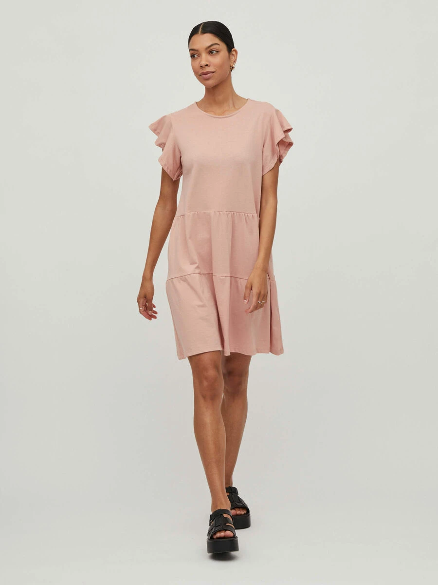 Vila KAPMOUW MINI JURK 4 Vila KAPMOUW MINI JURK - Afbeelding 4