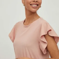 Vila KAPMOUW MINI JURK 8 Vila KAPMOUW MINI JURK -Goedkope Fraaie Mod Winkel 14059946 MistyRose 985804 006