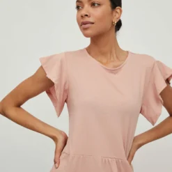 Vila KAPMOUW MINI JURK 10 Vila KAPMOUW MINI JURK -Goedkope Fraaie Mod Winkel 14059946 MistyRose 985804 007