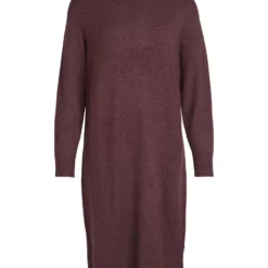 Vila LANGE MOUWEN RONDE HALSLIJN MIDI JURK 10 Vila LANGE MOUWEN RONDE HALSLIJN MIDI JURK -Goedkope Fraaie Mod Winkel 14061427 Winetasting 992181 001