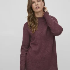 Vila LANGE MOUWEN RONDE HALSLIJN MIDI JURK 8 Vila LANGE MOUWEN RONDE HALSLIJN MIDI JURK -Goedkope Fraaie Mod Winkel 14061427 Winetasting 992181 006