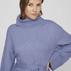 Vila STRIKKOORD IN DE TAILLE GEBREIDE JURK 8 Vila STRIKKOORD IN DE TAILLE GEBREIDE JURK -Goedkope Fraaie Mod Winkel 14061999 EnglishManor 006