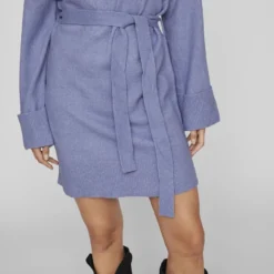 Vila STRIKKOORD IN DE TAILLE GEBREIDE JURK 10 Vila STRIKKOORD IN DE TAILLE GEBREIDE JURK -Goedkope Fraaie Mod Winkel 14061999 EnglishManor 007