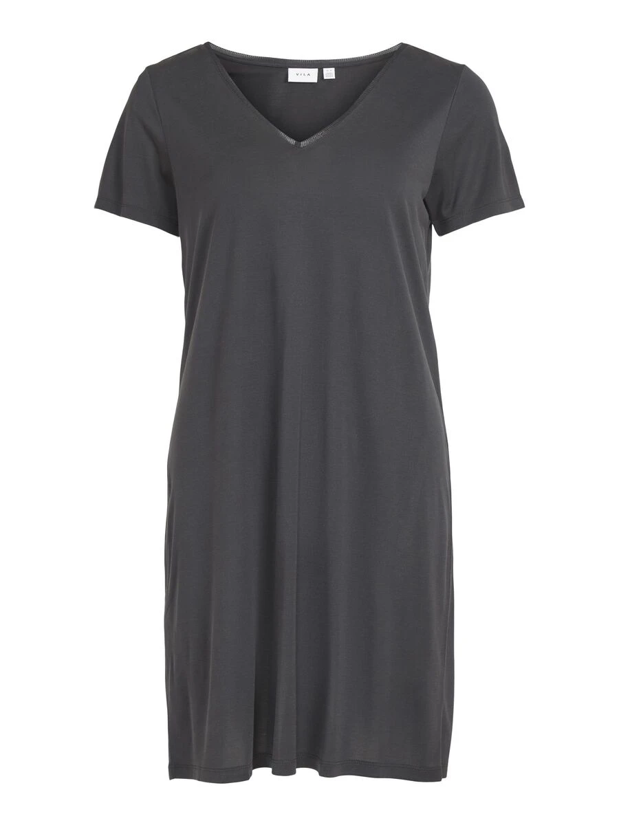 Vila KORTE MOUWEN MIDI JURK 5 Vila KORTE MOUWEN MIDI JURK - Afbeelding 5
