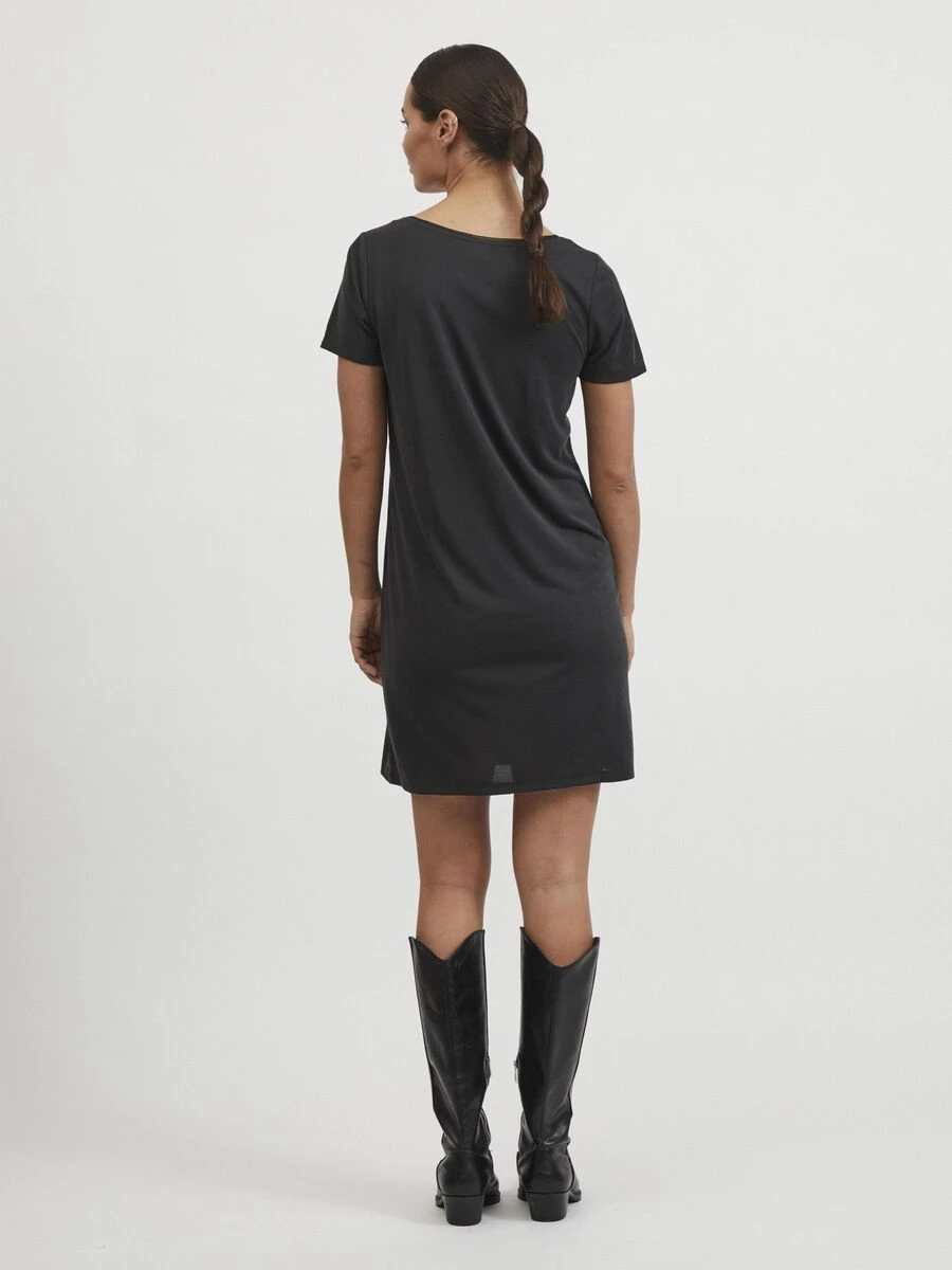 Vila KORTE MOUWEN MIDI JURK 2 Vila KORTE MOUWEN MIDI JURK - Afbeelding 2