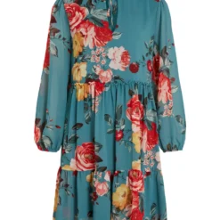 Vila RUCHES JURK MET LANGE MOUWEN -Goedkope Fraaie Mod Winkel 14067427 Fir 940961 001