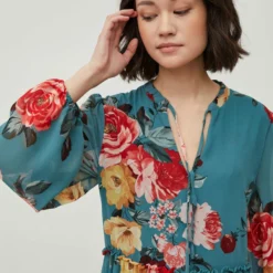 Vila RUCHES JURK MET LANGE MOUWEN -Goedkope Fraaie Mod Winkel 14067427 Fir 940961 006