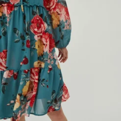 Vila RUCHES JURK MET LANGE MOUWEN -Goedkope Fraaie Mod Winkel 14067427 Fir 940961 007