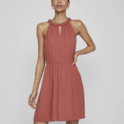 Vila GEVLOCHTEN MOUWLOZE JURK