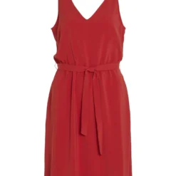 Vila KNOOPRIEM IN DE TAILLE MOUWLOZE JURK 11 Vila KNOOPRIEM IN DE TAILLE MOUWLOZE JURK -Goedkope Fraaie Mod Winkel 14068746 PompeianRed 001
