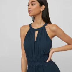 Vila TALL - MAXI JURK -Goedkope Fraaie Mod Winkel 14070184 TotalEclipse 1055223 006