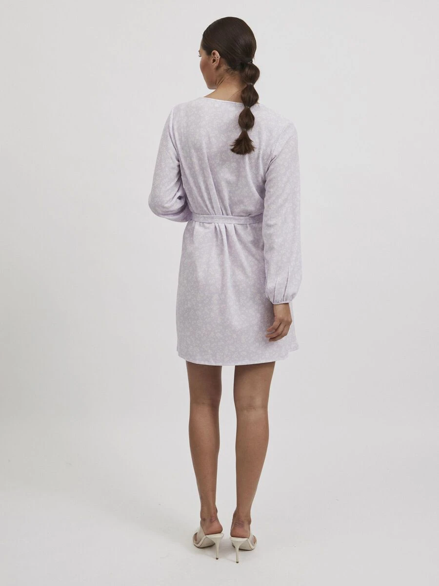 Vila GEBLOEMDE MINI JURK 2 Vila GEBLOEMDE MINI JURK - Afbeelding 2