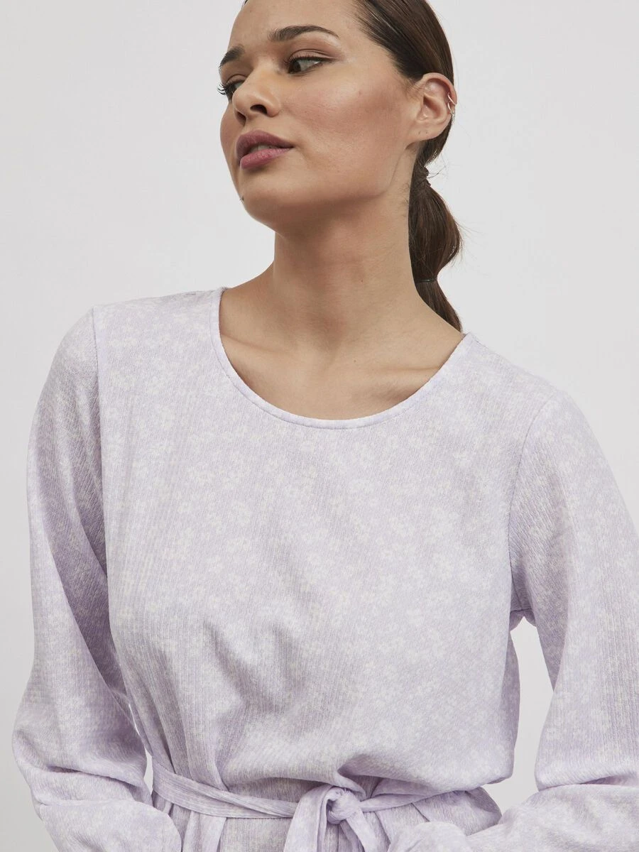 Vila GEBLOEMDE MINI JURK 3 Vila GEBLOEMDE MINI JURK - Afbeelding 3