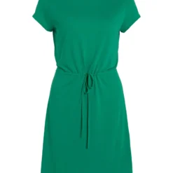 Vila STRIKCEINTUUR IN DE TAILLE MINI JURK -Goedkope Fraaie Mod Winkel 14071065 JellyBean 001