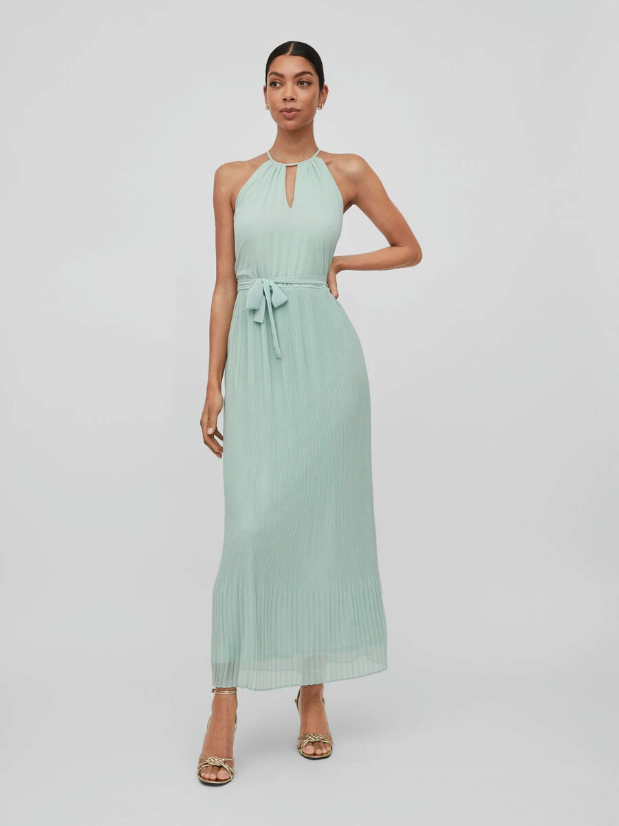 Vila GEPLOOID MAXI JURK 4 Vila GEPLOOID MAXI JURK - Afbeelding 4