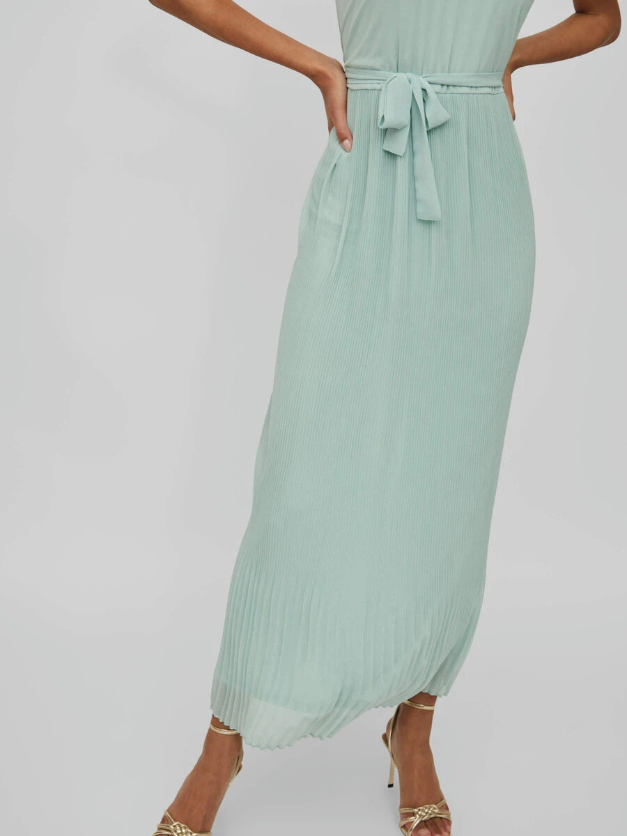 Vila GEPLOOID MAXI JURK 3 Vila GEPLOOID MAXI JURK - Afbeelding 3