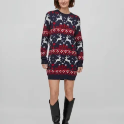 Vila GEBREIDE KERST JURK