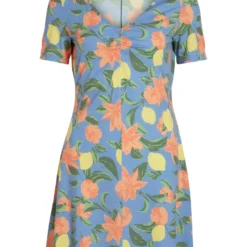 Vila KORTE MOUWEN MINI JURK 11 Vila KORTE MOUWEN MINI JURK -Goedkope Fraaie Mod Winkel 14073842 MazarineBlue 934583 001