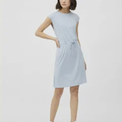 Vila KAPMOUWEN MINI JURK 9 Vila KAPMOUWEN MINI JURK -Goedkope Fraaie Mod Winkel 14073849 KentuckyBlue 005