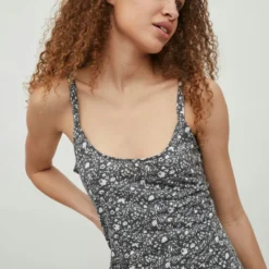 Vila MOUWLOOS MINI JURK -Goedkope Fraaie Mod Winkel 14073851 Black 934505 006