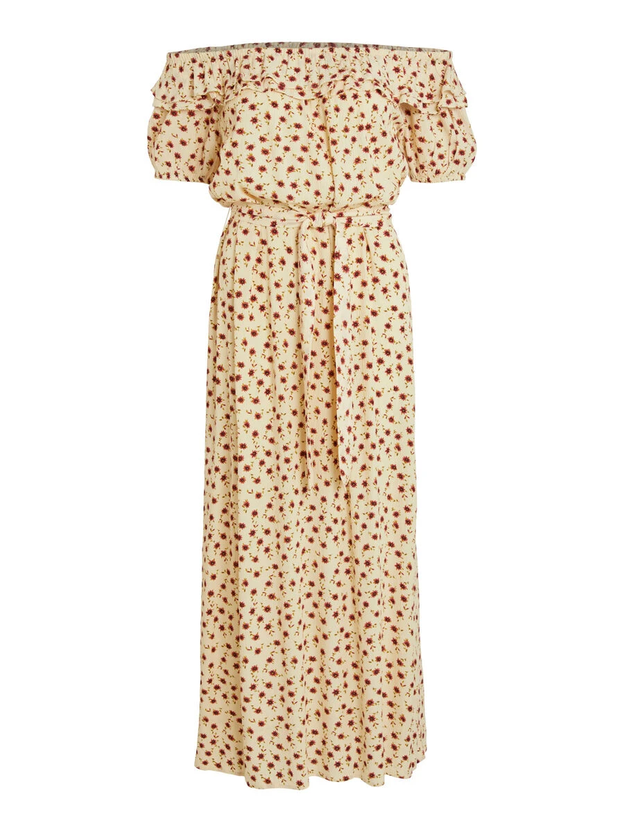Vila OFF-SHOULDER MAXI JURK 5 Vila OFF-SHOULDER MAXI JURK - Afbeelding 5