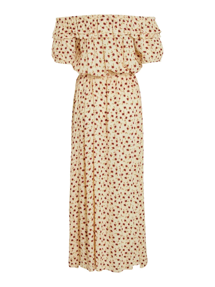 Vila OFF-SHOULDER MAXI JURK 6 Vila OFF-SHOULDER MAXI JURK - Afbeelding 6