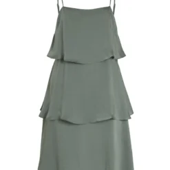 Vila GELAAGDE MINI JURK -Goedkope Fraaie Mod Winkel 14075425 LaurelWreath 001