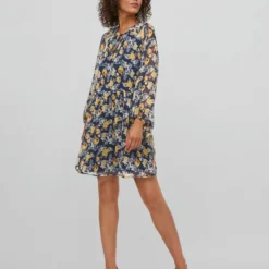 Vila GEDESSINEERD MINI JURK