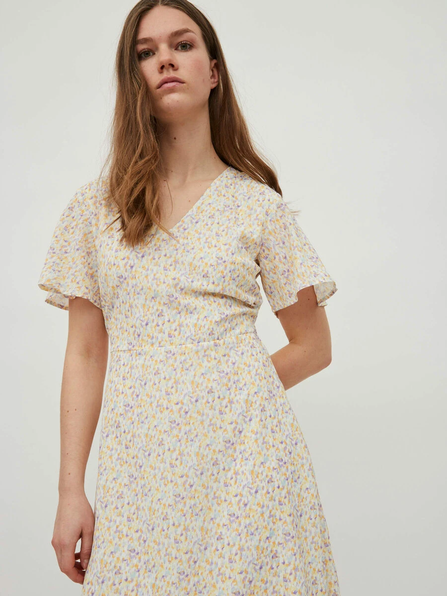 Vila V-HALS JURK MET KORTE MOUWEN 3 Vila V-HALS JURK MET KORTE MOUWEN - Afbeelding 3