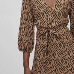 Vila 3/4 MOUWEN MIDI JURK 8 Vila 3/4 MOUWEN MIDI JURK -Goedkope Fraaie Mod Winkel 14075888 ToastedCoconut 949901 006