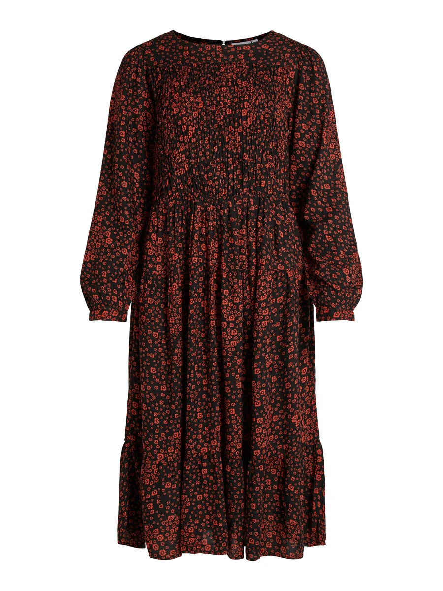 Vila GEDESSINEERD MIDI JURK 6 Vila GEDESSINEERD MIDI JURK - Afbeelding 6