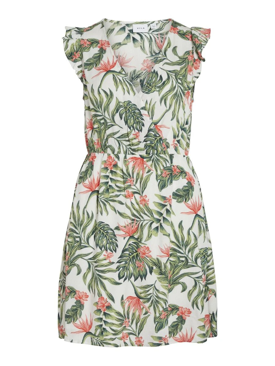 Vila MOUWLOOS KORTE JURK 6 Vila MOUWLOOS KORTE JURK - Afbeelding 6