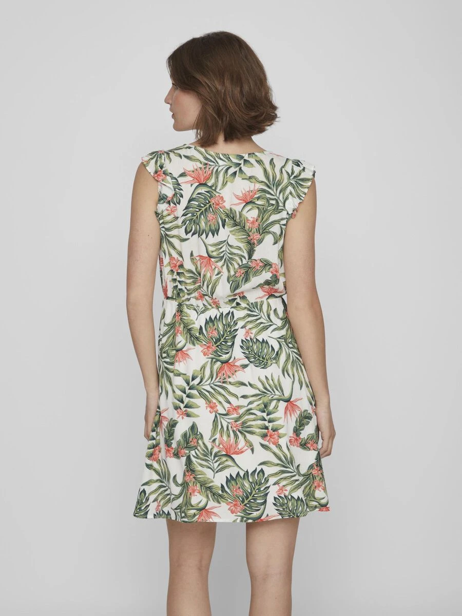 Vila MOUWLOOS KORTE JURK 2 Vila MOUWLOOS KORTE JURK - Afbeelding 2