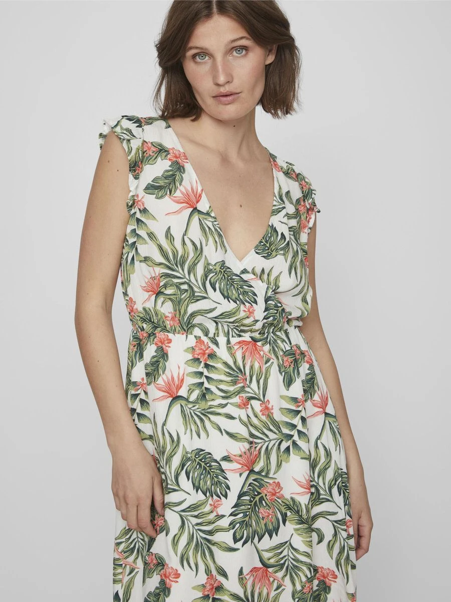 Vila MOUWLOOS KORTE JURK 5 Vila MOUWLOOS KORTE JURK - Afbeelding 5