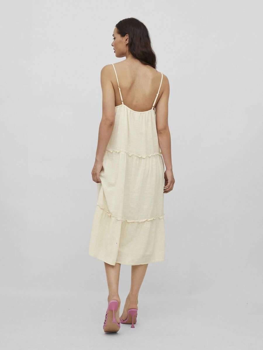 Vila RUCHE MIDI JURK 2 Vila RUCHE MIDI JURK - Afbeelding 2