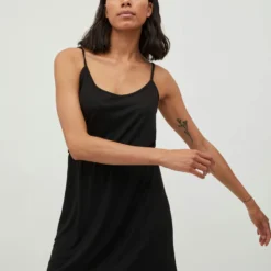 Vila STRAP JURK 8 Vila STRAP JURK -Goedkope Fraaie Mod Winkel 14078779 Black 006