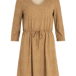 Vila PATROON 3/4-MOUWEN JURK 11 Vila PATROON 3/4-MOUWEN JURK -Goedkope Fraaie Mod Winkel 14079381 ToastedCoconut 980982 001