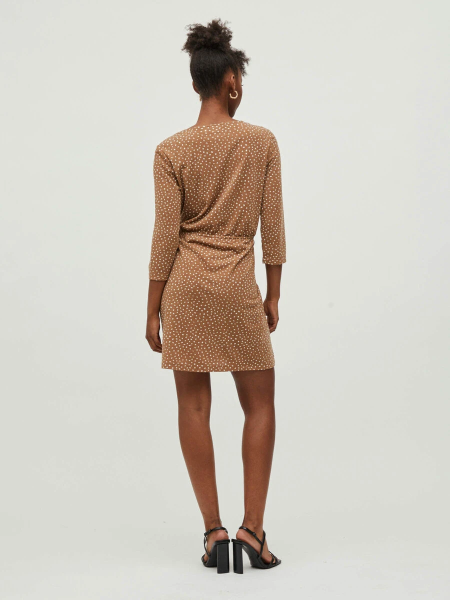 Vila PATROON 3/4-MOUWEN JURK 2 Vila PATROON 3/4-MOUWEN JURK - Afbeelding 2