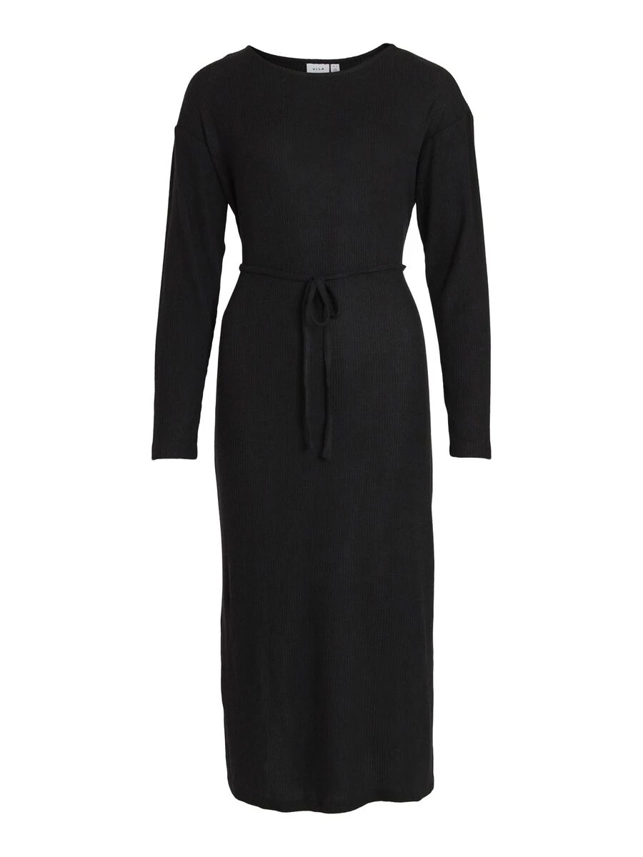 Vila LANGE MOUWEN SPLIT MIDI JURK 6 Vila LANGE MOUWEN SPLIT MIDI JURK - Afbeelding 6