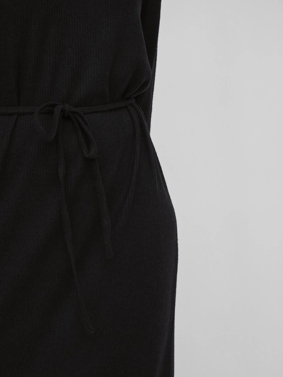 Vila LANGE MOUWEN SPLIT MIDI JURK 5 Vila LANGE MOUWEN SPLIT MIDI JURK - Afbeelding 5