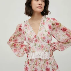 Vila PETITE - KANT MINI JURK -Goedkope Fraaie Mod Winkel 14079921 CloudDancer 978390 006