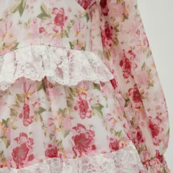 Vila PETITE - KANT MINI JURK -Goedkope Fraaie Mod Winkel 14079921 CloudDancer 978390 007