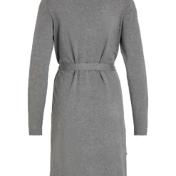Vila KNOOPRIEM IN DE TAILLE JURK MET LANGE MOUWEN 11 Vila KNOOPRIEM IN DE TAILLE JURK MET LANGE MOUWEN -Goedkope Fraaie Mod Winkel 14080247 MediumGreyMelange 002