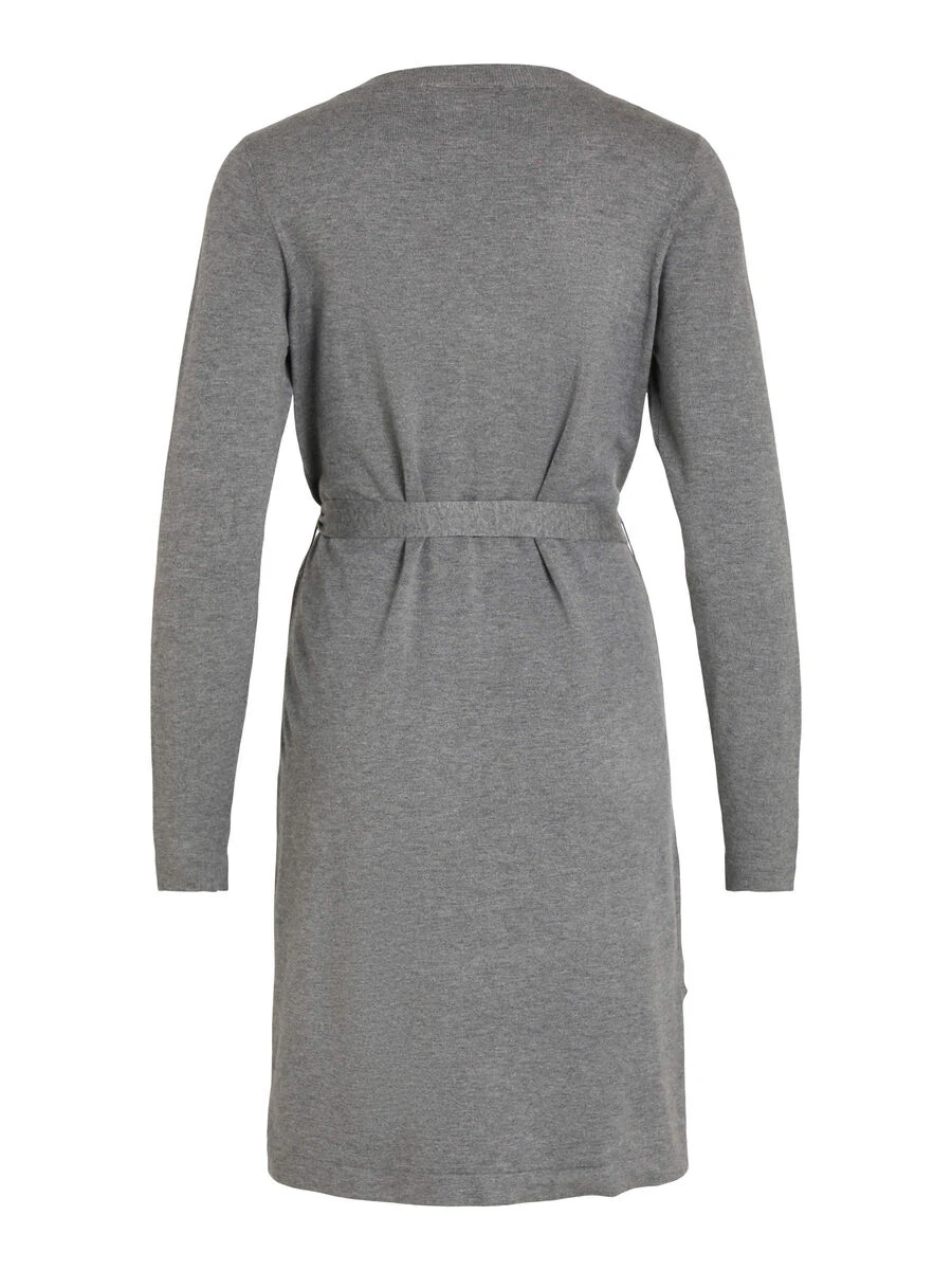 Vila KNOOPRIEM IN DE TAILLE JURK MET LANGE MOUWEN 6 Vila KNOOPRIEM IN DE TAILLE JURK MET LANGE MOUWEN - Afbeelding 6