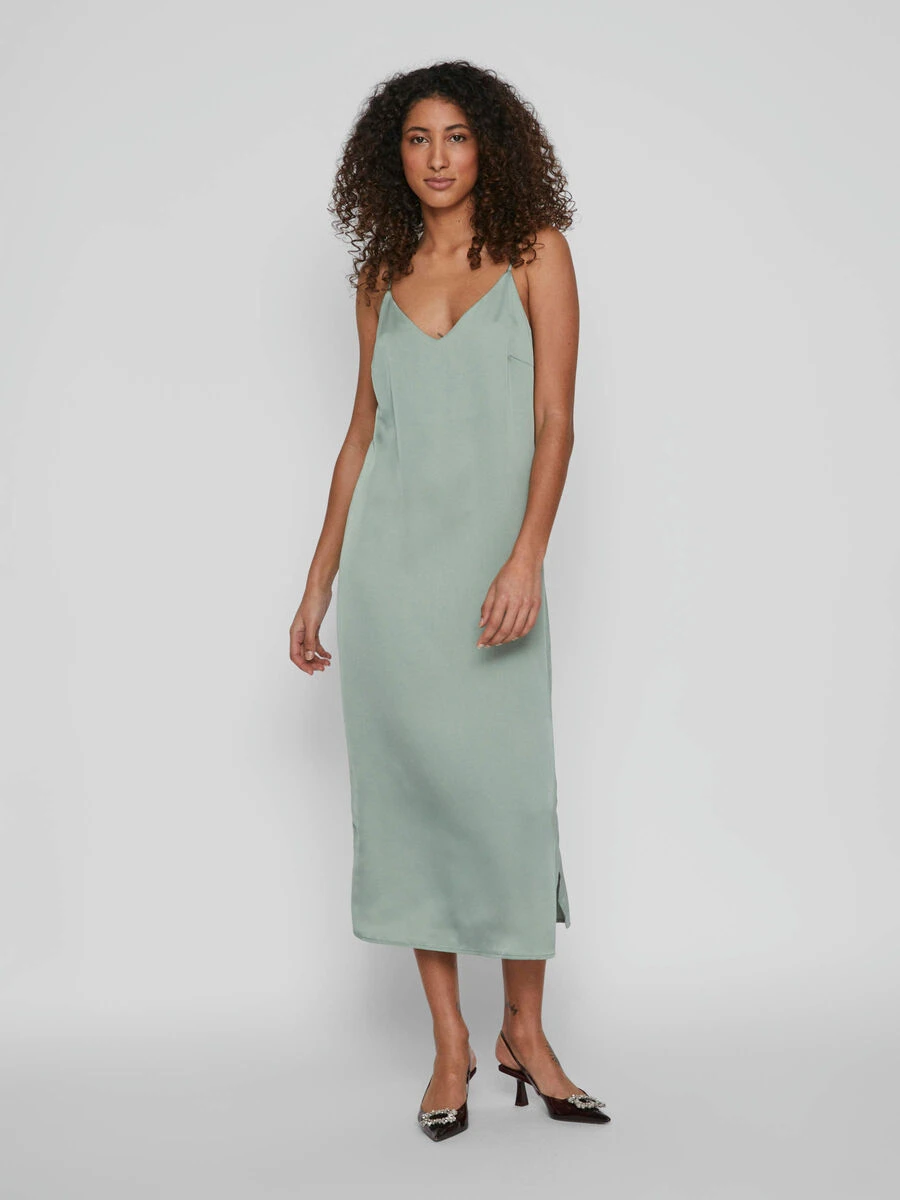 Vila TALL - SATIJN JURK 1 Vila TALL - SATIJN JURK