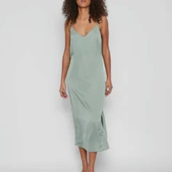 Vila TALL - SATIJN JURK 9 Vila TALL - SATIJN JURK -Goedkope Fraaie Mod Winkel 14081374 GreenMilieu 005