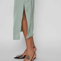 Vila TALL - SATIJN JURK 10 Vila TALL - SATIJN JURK -Goedkope Fraaie Mod Winkel 14081374 GreenMilieu 007